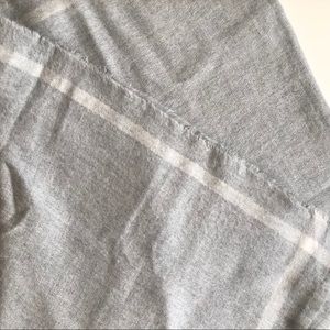 Zara gray blanket scarf